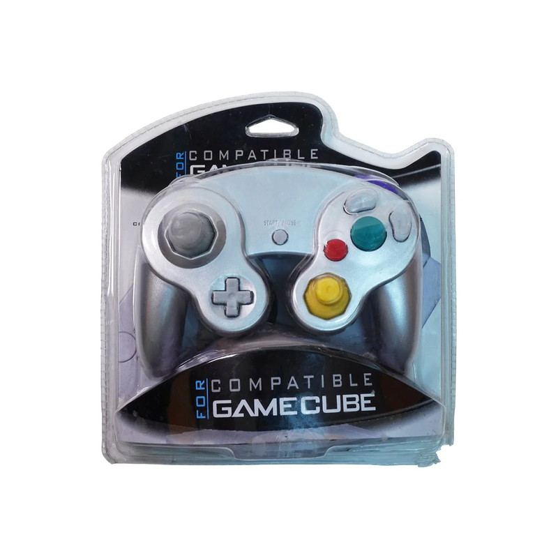 (Pre-Owned) Nintendo GameCube Wired Controller with Box - Grey - ريترو